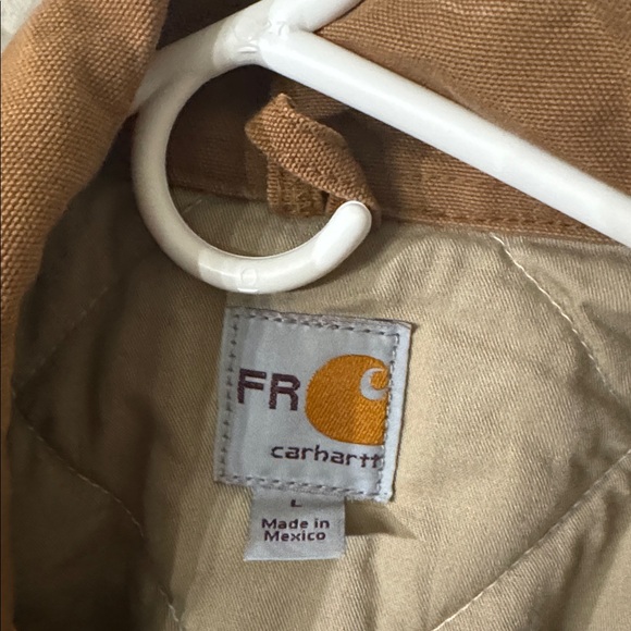 Carhartt Flame Resistant Duck Bomber Jacket size Large - Picture 6 of 10